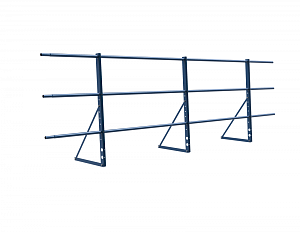 Ограждение DECO ОЦ универсальное H=900 L=3000мм с 3-я трубами (ТУ)