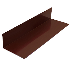 Откос оконный, длина 2.5 м, Порошковое покрытие, RAL 8017 (Шоколадно-коричневый)