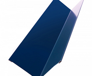 Угол внутренний металлический, длина 3 м, Порошковое покрытие, RAL 5005 (Сигнальный синий)