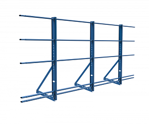Ограждение кровли "РОЛЛЕД+" ОЦ H=1200 L=3000мм со снегозадержанием с 1-ой доп. трубой (труба 40х20) ГОСТ 53254-2009