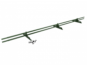 Снегозадержатель Трубчатый 25х2.0мм L=3000мм (3 Опоры) Эконом RAL 6002