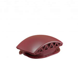 Кровельный вентилятор (черепаха) для металлочерепицы Viotto красный (RAL 3005)