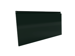 Фасадная кассета 1160х530 закрытого типа, толщина 0,7 мм, RAL 6005 (Зеленый мох)