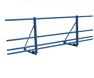 Ограждение DECO с Фальцевым креплением ОЦ H=600 L=2000мм с 2-я доп. трубами (ТУ)