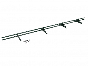 Снегозадержатель Трубчатый 25х2.0мм L=3000мм (4 Опоры) Эконом RAL 6005