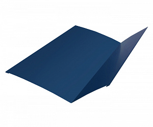 Планка примыкания верхняя, 2.5м, Порошковое покрытие, RAL 5005 (Сигнальный синий)