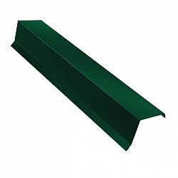 Планка ветровая, длина 3 м, Полимерное покрытие, RAL 6005 (Зеленый мох)