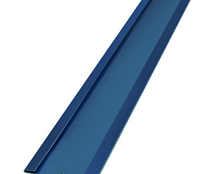 Планка стыковочная, 2.5м, Полимерное покрытие, RAL 5005 (Сигнальный синий)