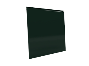 Фасадная кассета 1160х1140 закрытого типа, толщина 0,7 мм, RAL 6005 (Зеленый мох)