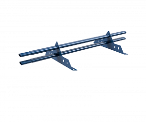 Снегозадержатель трубчатый ХК РОЛЛЕД+ с плоскоовальной трубой d40/20мм L=1500мм (2 опоры 1,5мм)