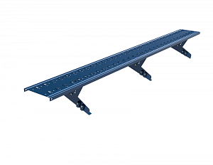 Переходной мостик на фальц ХК ROLLED 250мм L=2480мм (3 опоры) ТУ