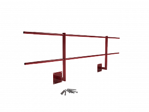 Ограждение кровли парапетное H=600мм L=2000мм RAL 3003 (Тип 2)