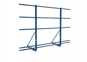 Ограждение DECO с Фальцевым креплением ХК H=1200 L=2000мм с 5-ю трубами (ТУ)