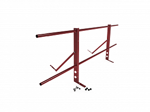 Ограждение кровли упрощенное H=600мм L=2000мм Эконом RAL 3003