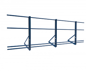 Ограждение кровли ROLLED ZN Универсальное H=900мм L=3000мм со снегозадержанием