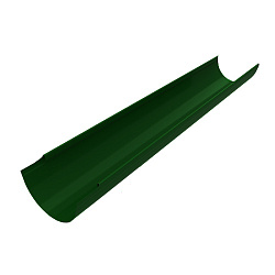 Желоб водосточный, D=125 мм, L 2 м., RAL 6005 (Зеленый мох)