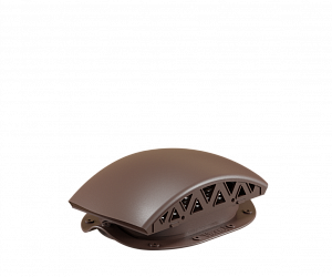 Кровельный вентилятор (черепаха) для металлочерепицы Viotto коричневый (RAL 8017)
