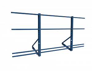 Ограждение ROLLED на Фальцевую кровлю Эконом H=900мм L=2000мм со снегозадержанием