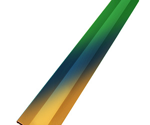 Планка начальная, длина 3 м, Полимерное покрытие, все остальные цвета каталога RAL, кроме металлизированных и флуоресцентных
