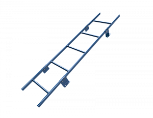Лестница Кровельная Универсальная Эконом 1850мм (4 кронштейна) 