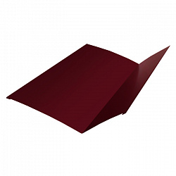 Планка примыкания верхняя, 3м, Полимерное покрытие, RAL 3005 (Винно-красный)