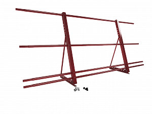 Ограждение кровли со снегозадержанием H=900мм L=2000мм Оптимальное RAL 3003