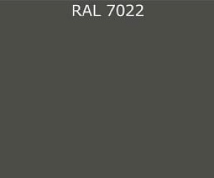 Пурал (полиуретан) лист RAL 7022 0.35