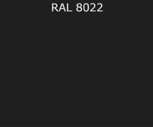 Гладкий лист RAL 8022 0.35