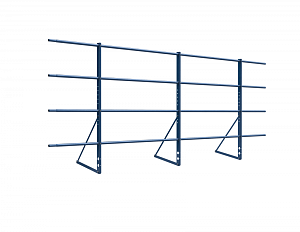 Ограждение DECO Оптимальное H=1200 L=3000мм с 4-я трубами (ТУ)
