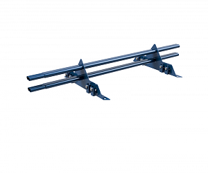 Снегозадержатель трубчатый DECO на Фальцевую кровлю ХК с плоскоовальной трубой d40/20мм L=1000мм (2 опоры 1,5мм)	