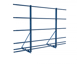 Ограждение DECO с Фальцевым креплением ХК H=1200 L=2000мм с 6-ю трубами (ТУ)