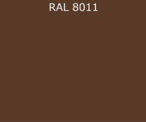 Гладкий лист RAL 8011 0.35