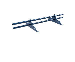 Снегозадержатель ROLLED ОЦ с круглой трубой d25мм L=1000мм (2 опоры 2мм)