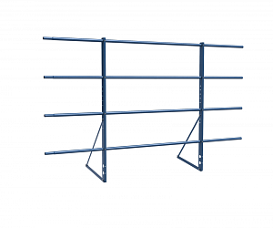 Ограждение DECO ОЦ универсальное H=1200 L=2000мм с 4-я трубами (ТУ)