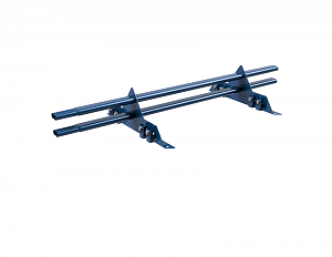 Снегозадержатель трубчатый на Фальцевую кровлю ОЦ РОЛЛЕД+ с плоскоовальной трубой d40/20мм L=1000мм (2 опоры 2мм)