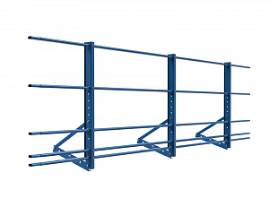 Ограждение кровли "РОЛЛЕД+" ОЦ H=900 L=3000мм с 1-ой доп. трубой со снегозадержанием (труба 40х20) ГОСТ 53254-2009