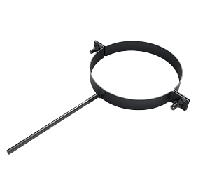 Крепление водосточных труб усиленное, шпилька, диаметр 100 мм, RAL 7024 (Графитовый серый)