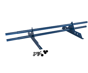 Снегозадержатель ОЦ РПМ-25-1-1,5-(1000мм(2 опоры)х3)