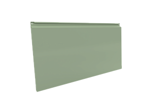 Фасадная кассета 1160х530 закрытого типа, толщина 1,2 мм, RAL 6019 (Бело-зеленый)