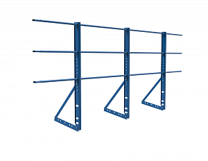 Ограждение кровли "РОЛЛЕД+" ХК H=1200 L=3000мм с 1-ой доп. трубой (труба 40х20) ГОСТ 53254-2009