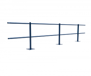 Ограждение кровли ROLLED парапетное сварное H=600мм L=3000мм