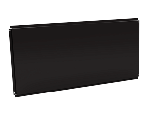 Фасадная кассета 1160х530 открытого типа, толщина 1 мм, RAL 8019 (Серо-коричневый)