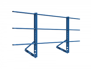 Ограждение кровли на фальц "РОЛЛЕД+" ОЦ H=900 L=2000мм с 1-ой доп. трубой (труба 40х20)
