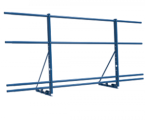 Ограждение DECO с Фальцевым креплением ОЦ H=900 L=2000мм с 4-я трубами (ТУ)