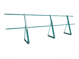 Ограждение кровли на Фальц H=900мм L=3000мм Zn RAL 5021