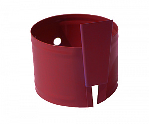 Крепление водосточных труб анкерное, диаметр 90 мм, Порошковое покрытие, RAL 3005 (Винно-красный)