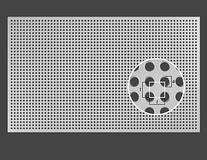 Перфорированный лист ROLLED (08ПС)+Zn Rg 4/10.39 0,55/1000/2000
