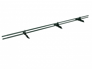 Снегозадержатель Трубчатый на Фальц 25х2.0мм L=3000мм (3 Опоры) Zn RAL 6005