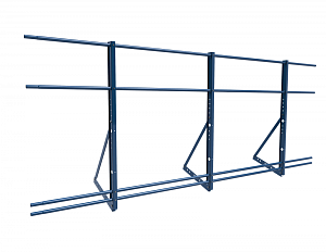 Ограждение кровли ROLLED Универсальное Эконом H=1200мм L=3000мм со снегозадержанием