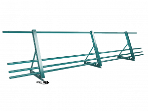 Ограждение кровли со снегозадержанием H=600мм L=3000мм Оптимальное RAL 5021